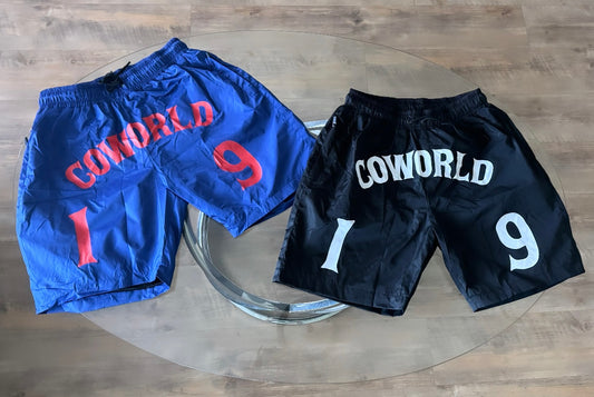 COWORLD Windbreaker shorts